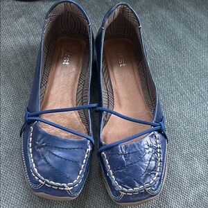 Women's Blue Loafers